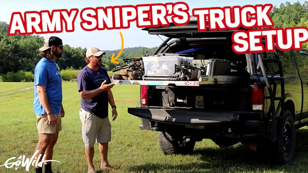 Army Ranger Sniper's Truck Setup