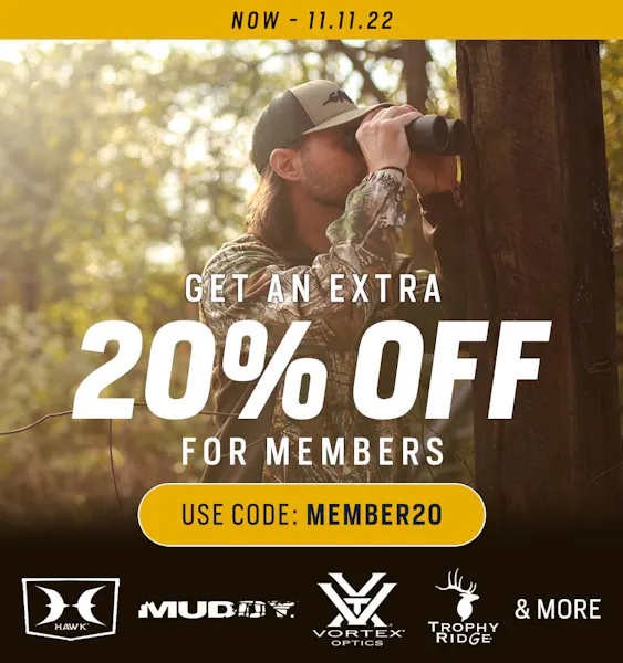 20% off for members starts today!
