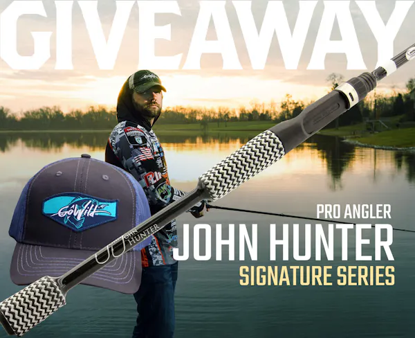 Giveaway: John Hunter Signature Series Rod & Bass Hat
