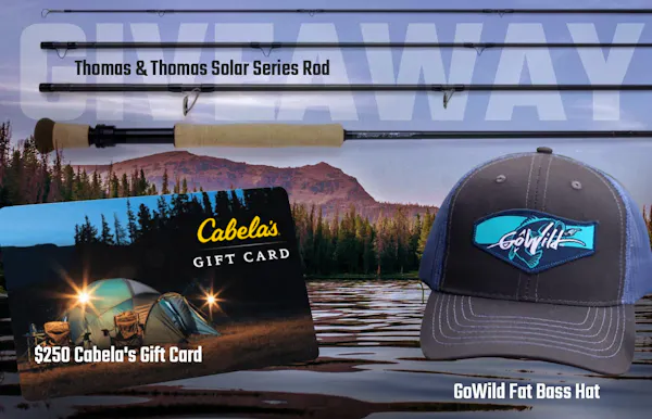 Giveaway: $250 Cabela's Gift Card, Fly Rod & More