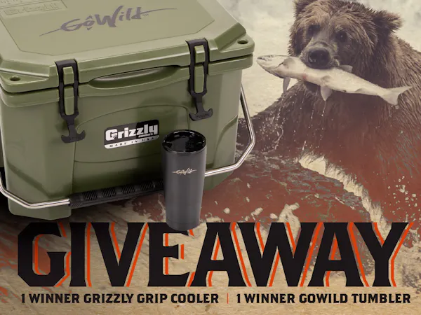 Giveaway: Custom GoWild Grizzly Cooler + Tumbler, 2 Winners